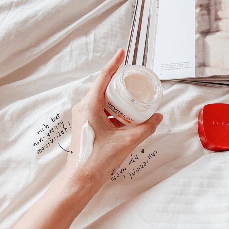 L’OREAL PARIS Revitalift Day Cream SPF23 PA++ 7 ml * 6ซอง ลอรีอัล เดย์ครีม