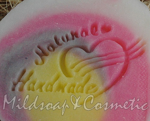 HANDMADE LOVER SOAP STAMP 4 X 4 CM.