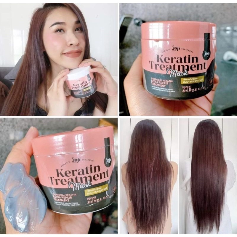 Joji Keratin Treatment Mask 300 กรัม และ 50 กรัม ทรีตเมนต์ผม เคราติน