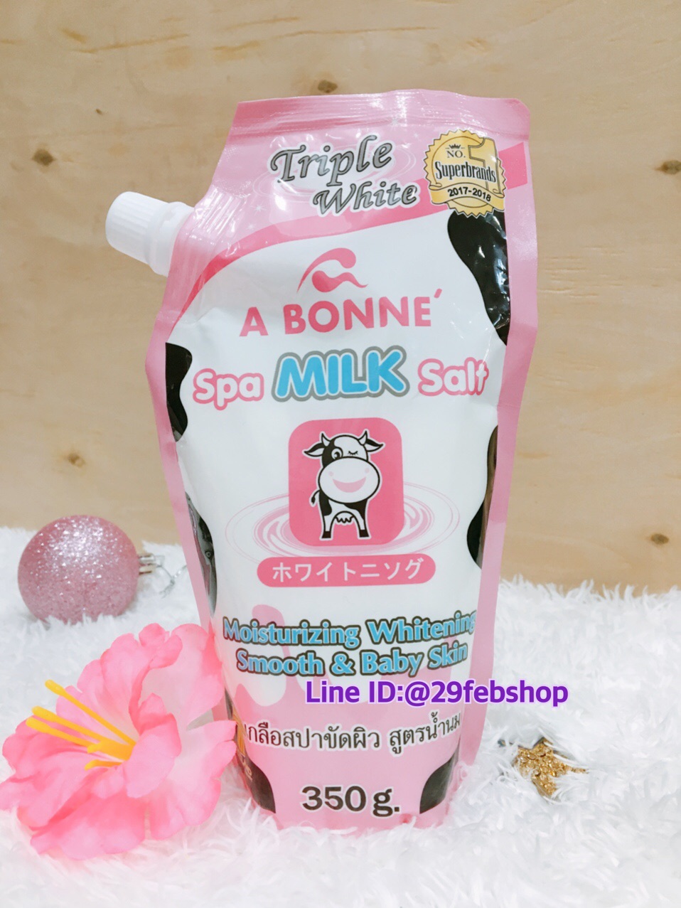 A Bonne Spa Milk Salt 350g.