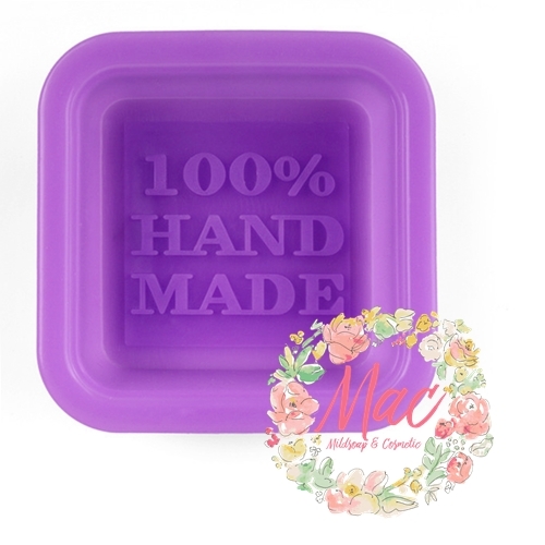Silicone Soap Mold 100% hand made พิมพ์ซิลิโคน ทำด้วยมือ 100 % : น้ำหนักสบู่ 50 กรัม(g)