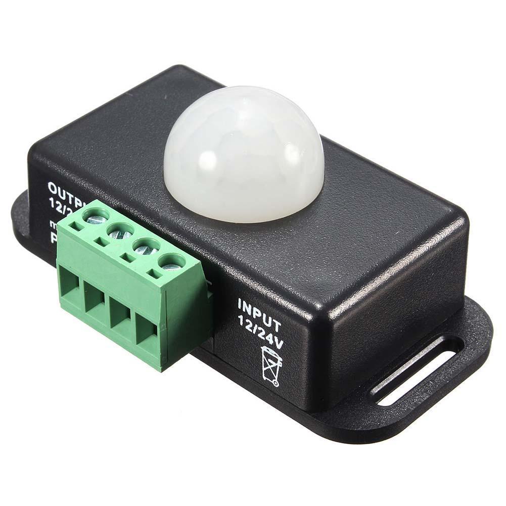 DC 12V 24V 8A Automatic PIR Motion Sensor Switch