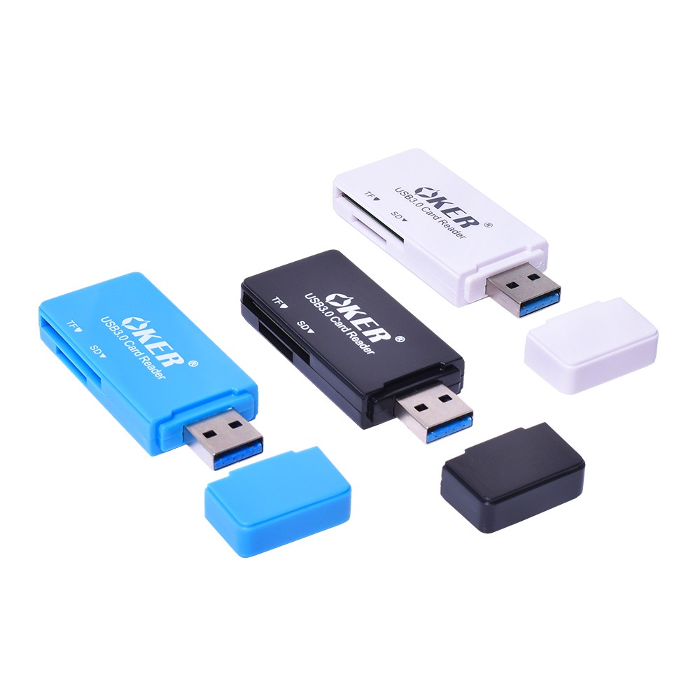 C-3503 OKER 2 IN 1 USB3.0 CARD READER/WRITER CR-EX-OK-3503x