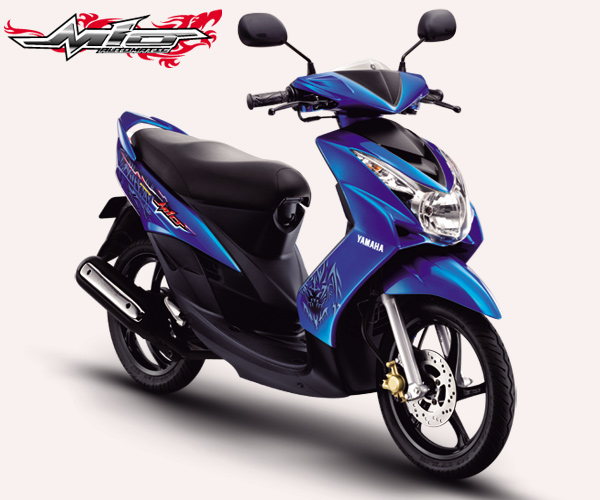 Sticker YAMAHA Mio ปี 2008 รุ่น14 ZR MX ใช้ติดได้2รุ่น ติดรถสี น้ำเงิน(เคลือบเงา) สติ๊กเกอร์ ติดรถมอเตอร์ไซค์ ยามาฮ่า มีโอ