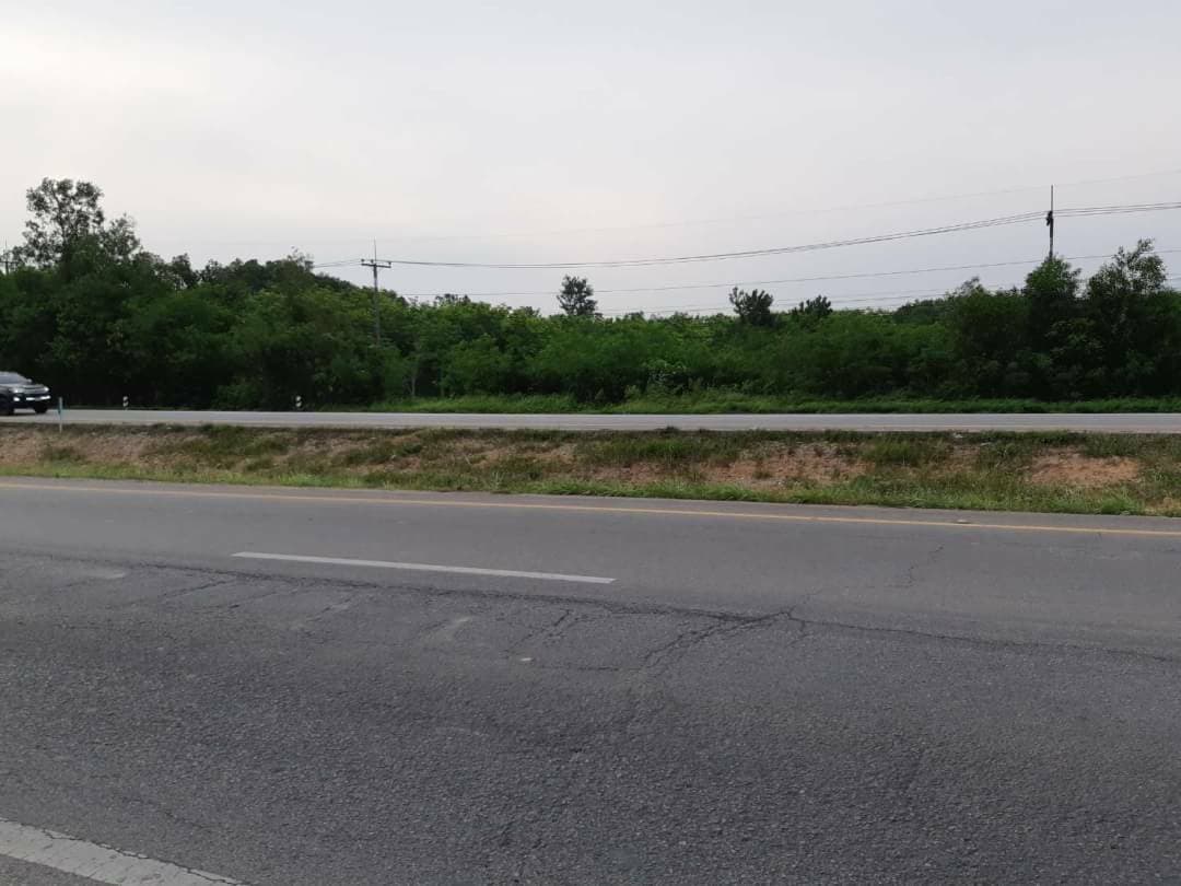 ขายที่ดินติดถนนใหญ่ (หาดใหญ่-ปัตตานี) ราคาถูกที่สุดห่างจากวิทยาลัยเทคนิคจะนะ500เมตร อ.จะนะจ.สงขลาเหมาแก่การทำธุรกิจ3ไร่3งาน78ตรว.