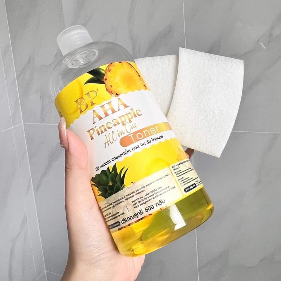 บีพี โทนเนอร์สับปะรด BP AHA Pineapple All in One Toner 500มล.