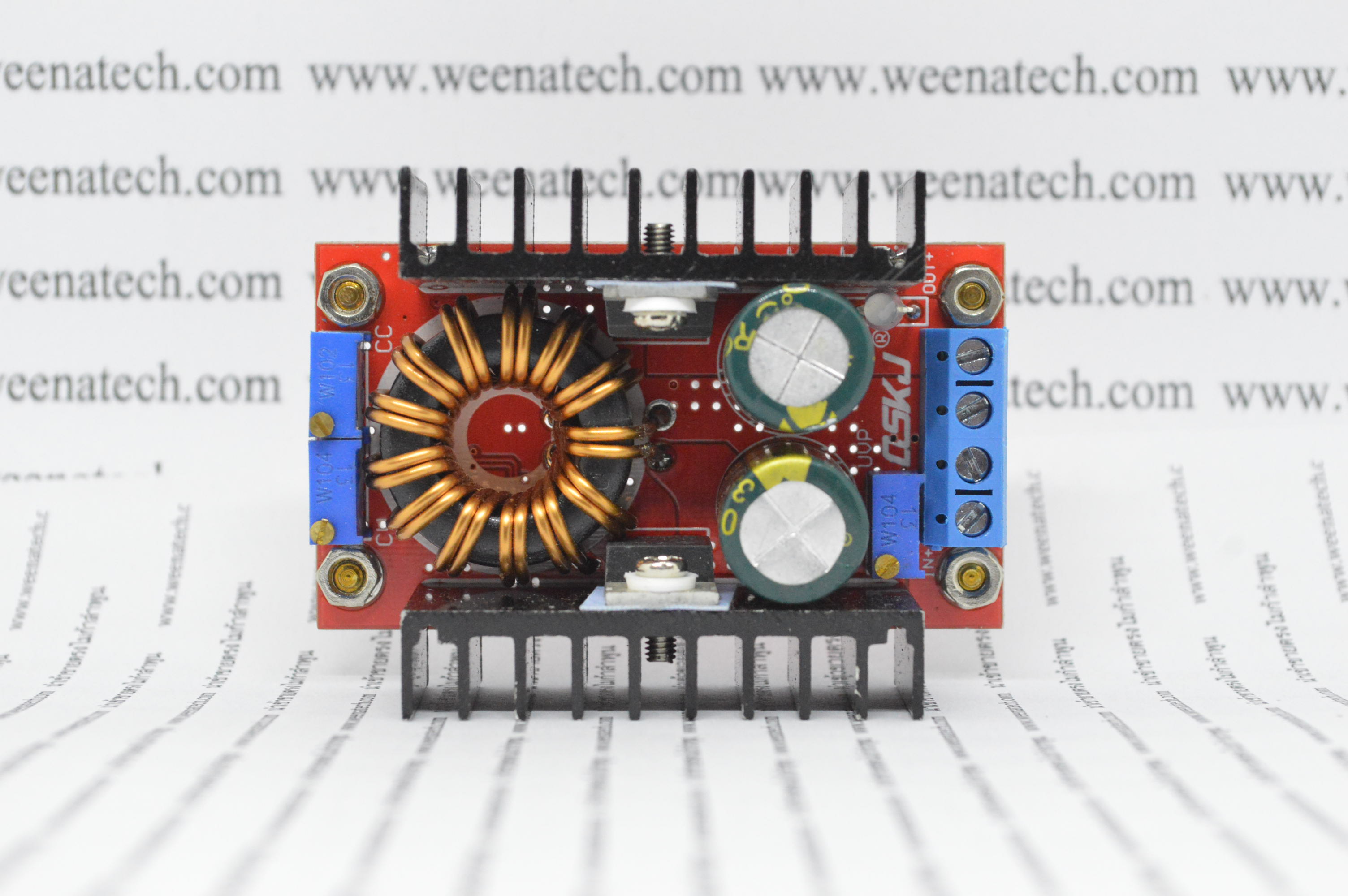DCtoDC โมดูลชาร์จ in10-35V out1-35V 80W ควบคุมแรงดันอัตโนมัติเพิ่ม-ลด ให้คงที่ตามที่ตั้งไว้