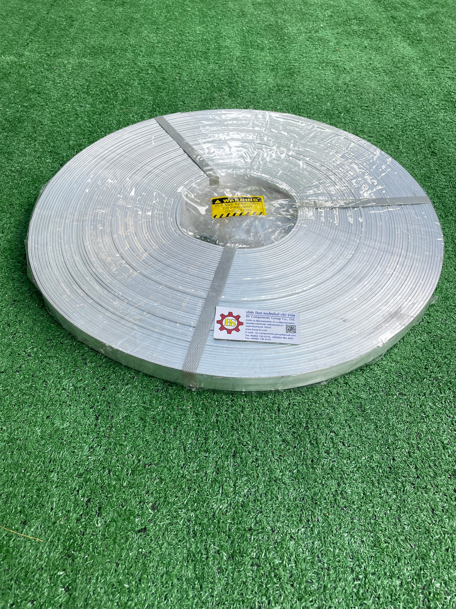 TOPWELD : Tape Conductors : Aluminium Tape T-LAT 253 Aluminium Tape size 25x3mm. ( 75sq.mm. )