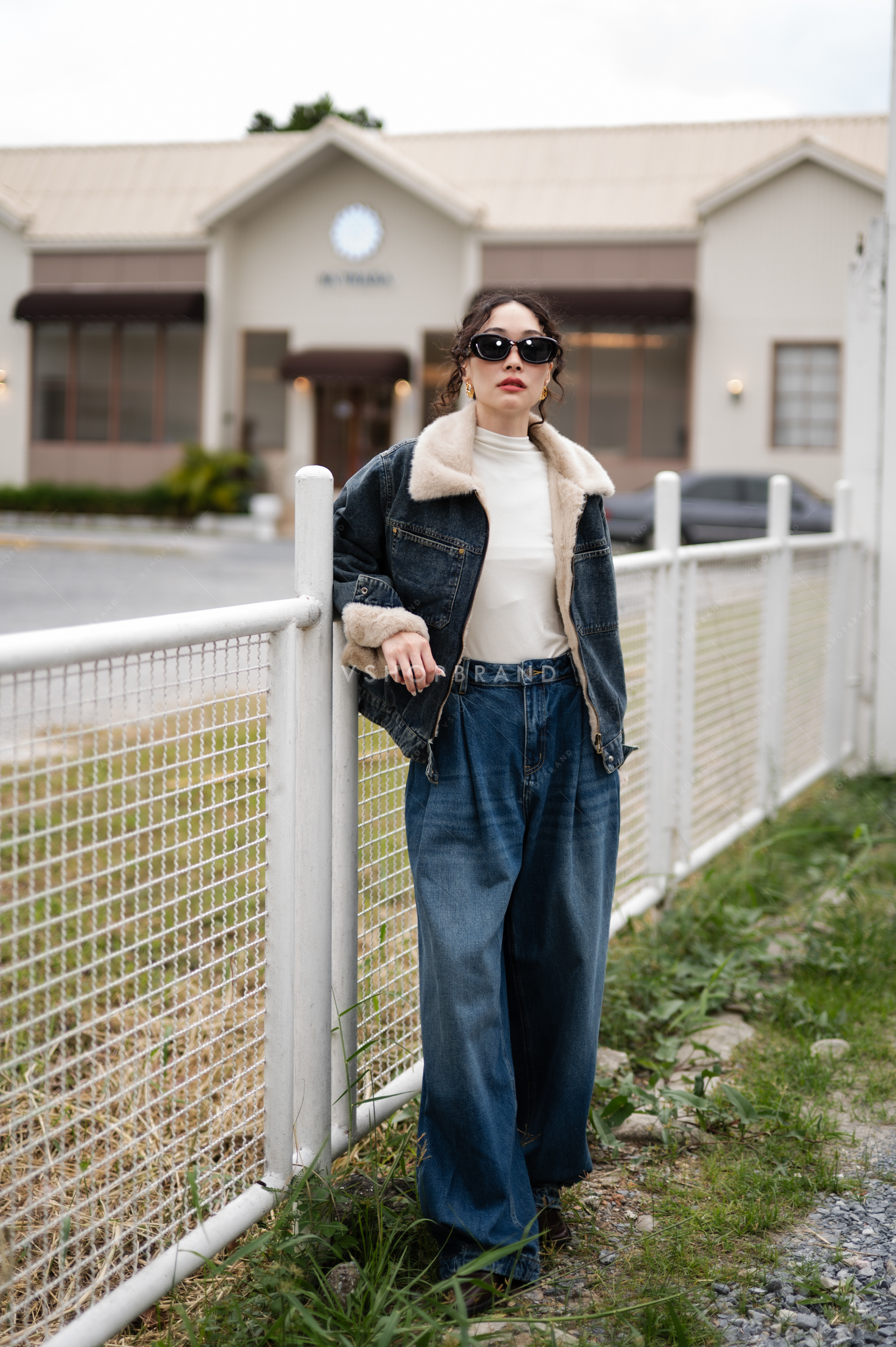 แจ็คเก็ตยีนส์ขนเฟอร์ด้านใน