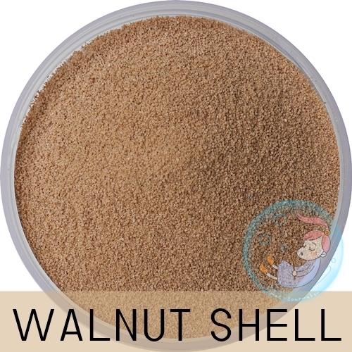 WALNUT SHELL GRANULES / WALNUT SHELL POWDER / ผงเปลือกวอลนัท(เม็ดกลม) *