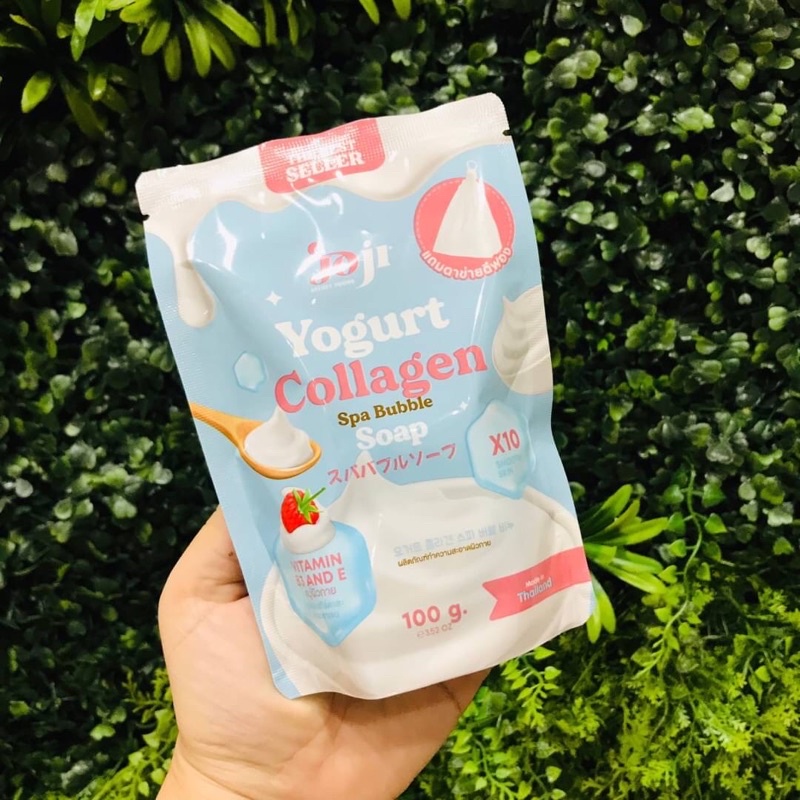 Joji Secret Young Spa Bubble Soap 100g. (free whipping net) สบู่วิปโฟม นุ่ม ยืด มาพร้อมตาข่ายตีฟอง