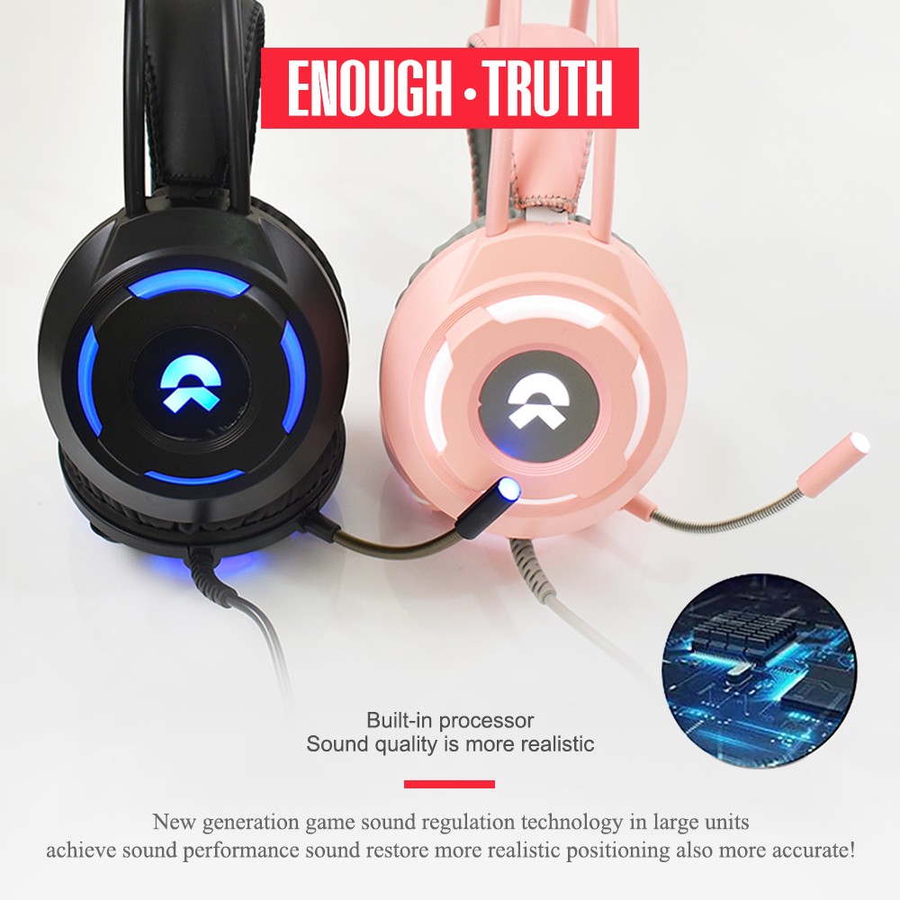 OKER X99 HI-FI STEREO HEADSET+MIC GAMING USB+3.5 (มีหูแมว) HP-HM-OK-X99BK