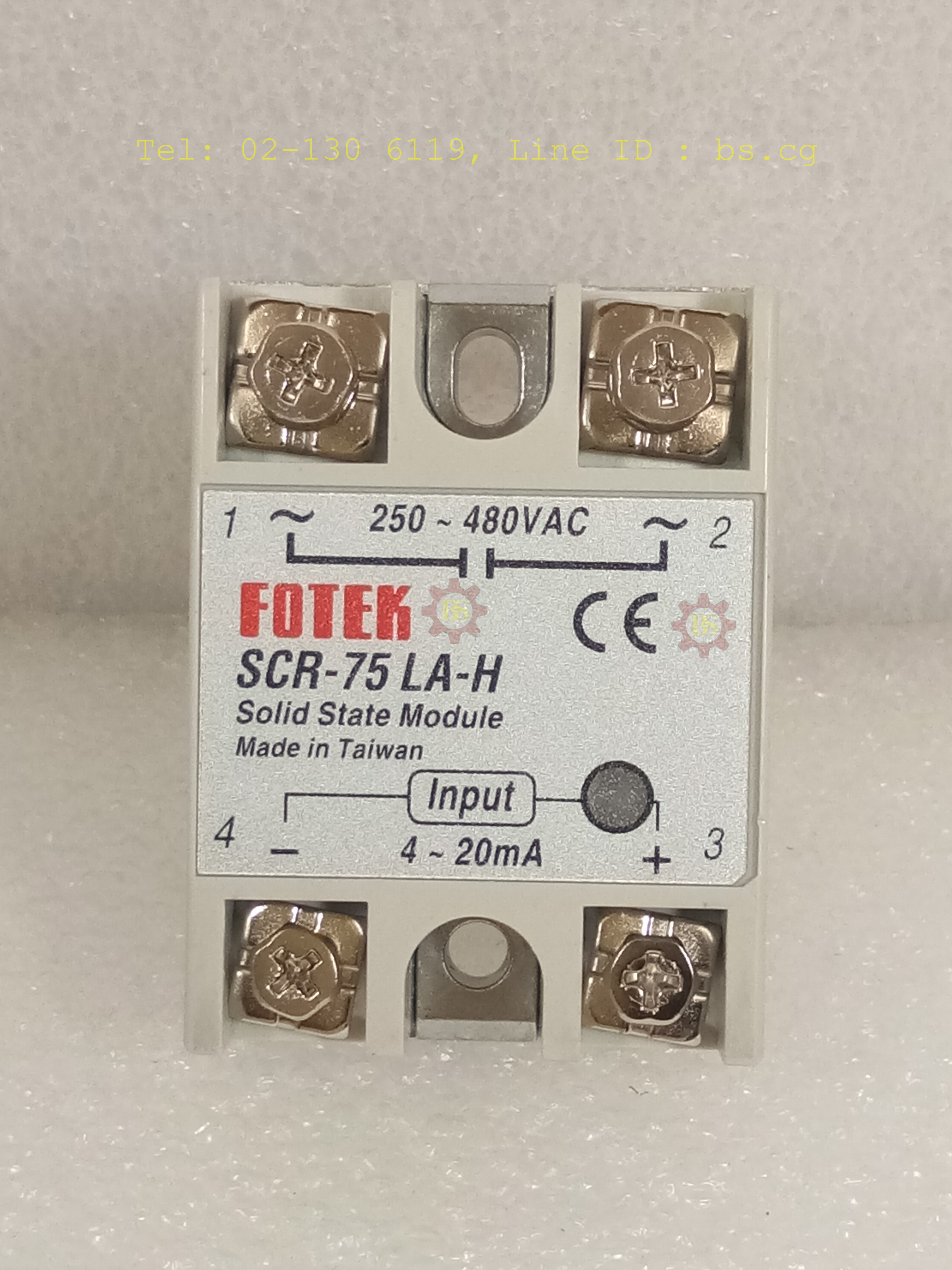 FOTEK : Solid State Module SCR-75 LA-H