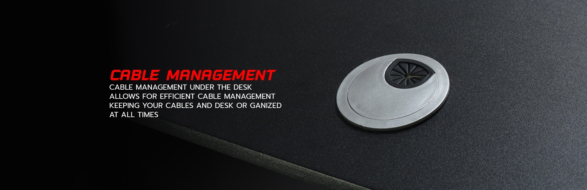 ND-600 Nubwo Table E-Sport 'Gaming Desk' CG-NW-TB-600SB