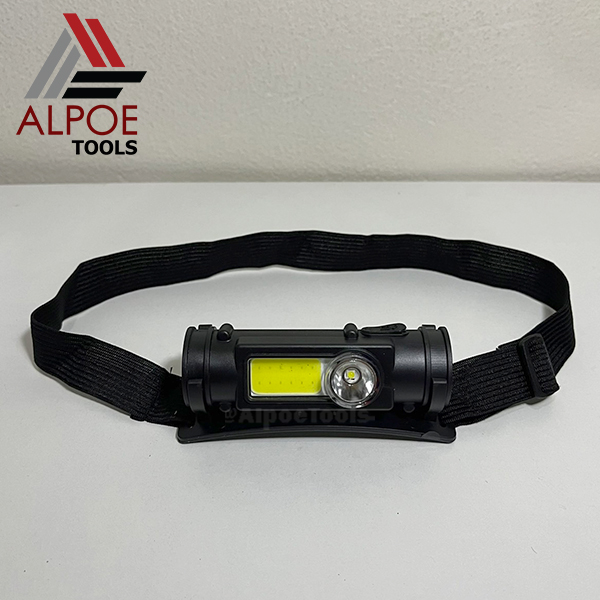 ไฟคาดหัว หลอด LED , COB แบบชาร์จในตัว รุ่น PAE-102