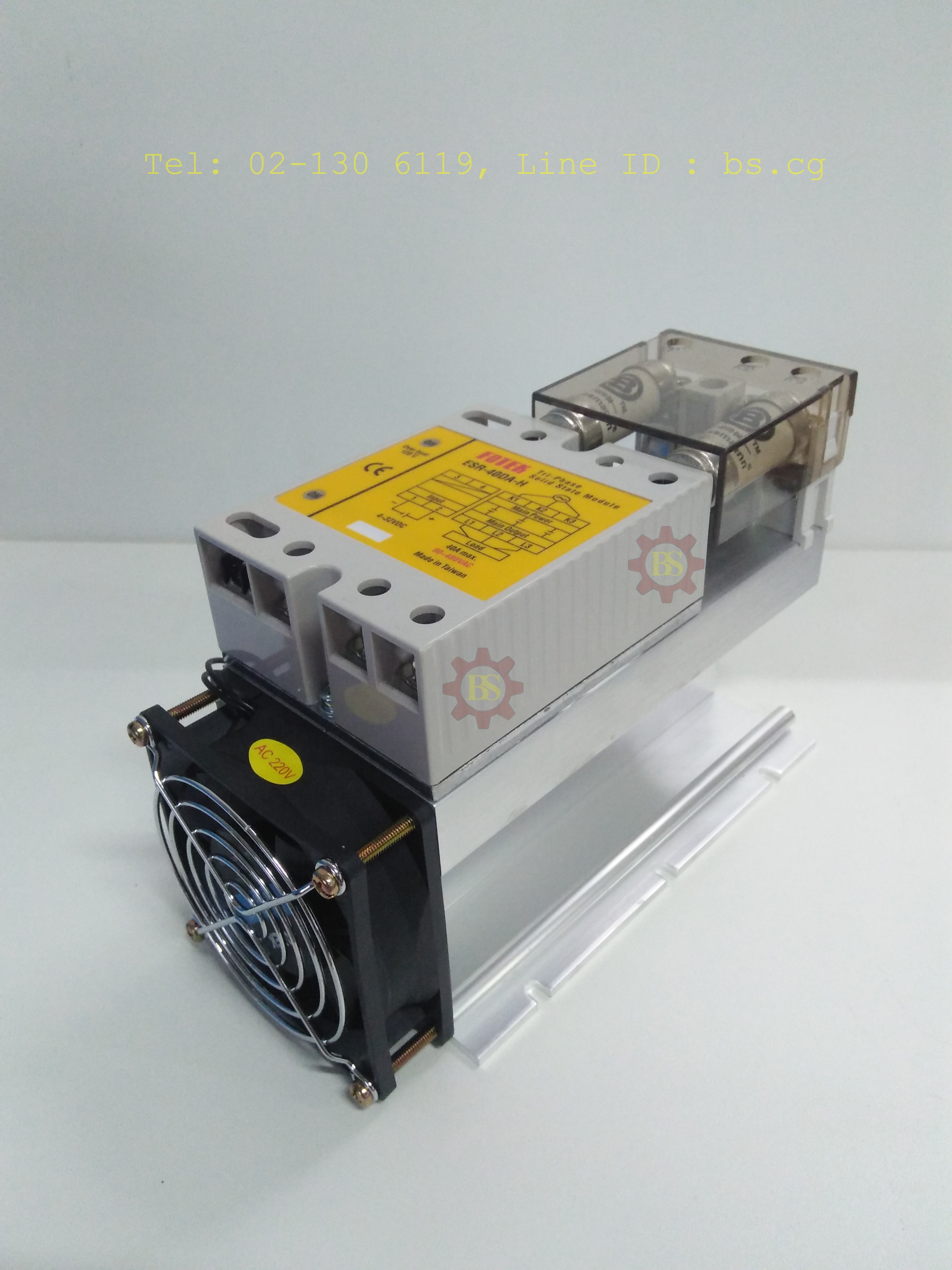 FOTEK : Solid State Module ESR-40DA-H+FAN+FUSE