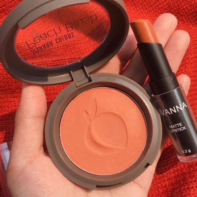 Sivanna Colors Peach Blush HF6017 ซีเวียน่า ปัดแก้ม พีช 8 กรัม