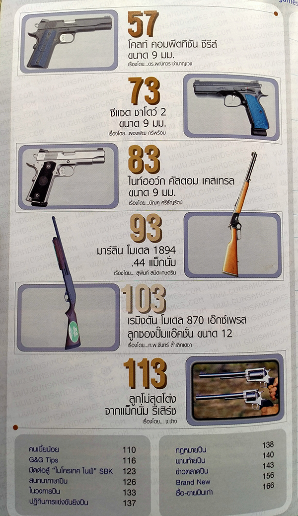 อาวุธปืน ปีที่ 43 ฉบับที่ 506 ธันวาคม 2559