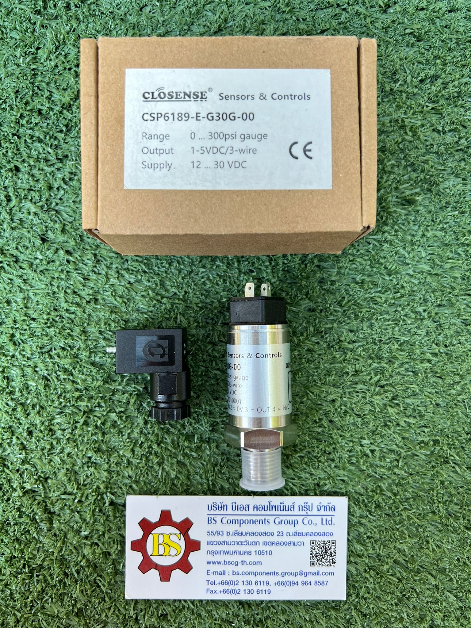 CLOSENSE : PRESSURE TRANSDUCER CSP6189-E-G30G-00