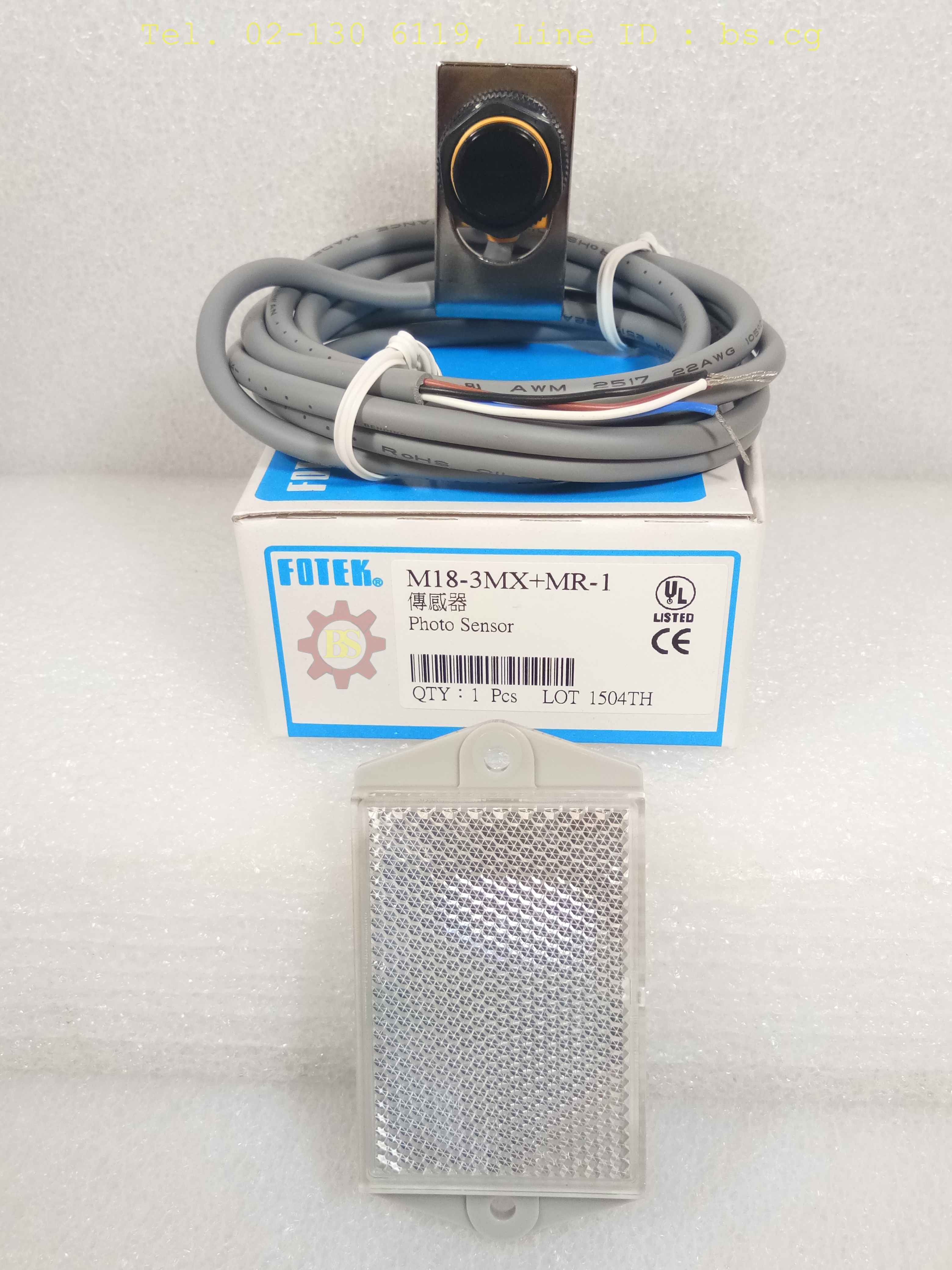 FOTEK: Photo Sensor M18-3MX+MR-1