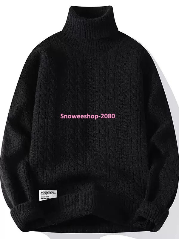 หนาวนี้ไม่กลัวอ้วน สเวตเตอร์คอเต่าทรงหลวม ใส่ได้ทั้งชายหญิง อุ่น นุ่ม หนา ใส่สบายสุด ๆ จะใส่เป็นตัวเดียว หรือเลเยอร์ข้างในก็เท่ทุกลุค มีให้เลือกถึง 4 เฉดสีสวยคลาสสิก ขนาดใหญ่พิเศษ 2XL – 8XL (ไซส์ถึง 59 นิ้ว!) ใส่เที่ยวเมืองหนาว ใส่เดินเล่นเกาหลี หรือญี่ปุ