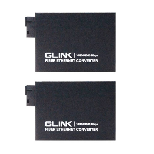 GCVT-04 GLINK Ethernet Media Converter 10/100/1000Mbps DA-GO-HM-CVT04