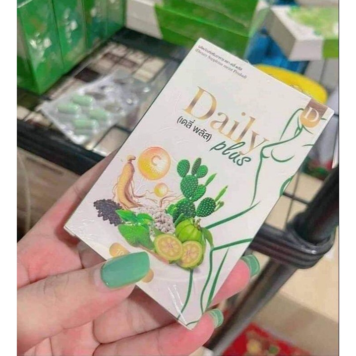 Daily plus เดลี่ พลัส ผลิตภัณฑ์เสริม อาหาร 1 กล่อง 10 แคปซูล