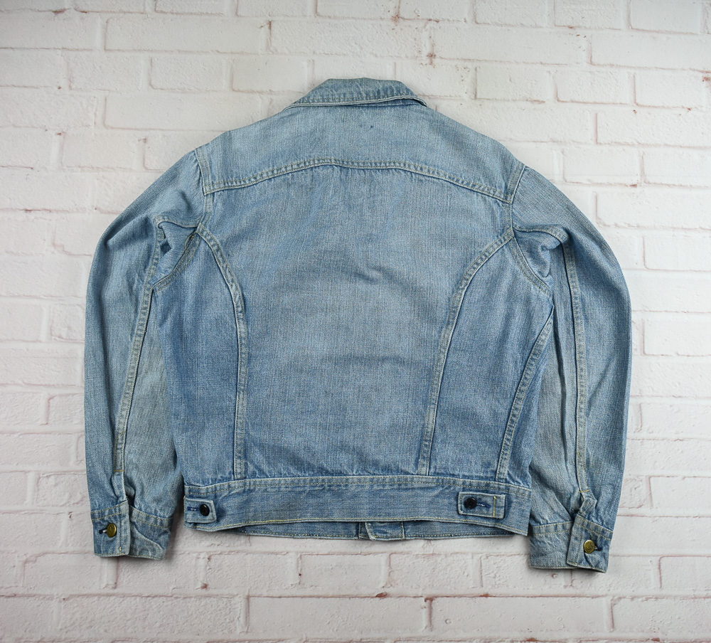 Lee®แท้ อก 41 เสื้อยีนส์ เสื้อแจ็คเก็ตยีนส์ ผู้ชาย ลี สียีนส์ เสื้อแขนยาว เนื้อผ้าดี Made in U.S.A.