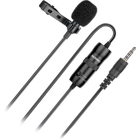 Nubwo M15 ไมโครโฟน มือถือ live สดได้ NUBWO LAVALIER MICROPHONE MI-NW-CI-M15ON