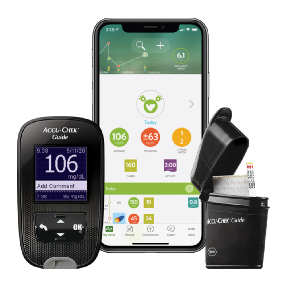 Accu-Chek Guide เครื่องตรวจระดับน้ำตาล