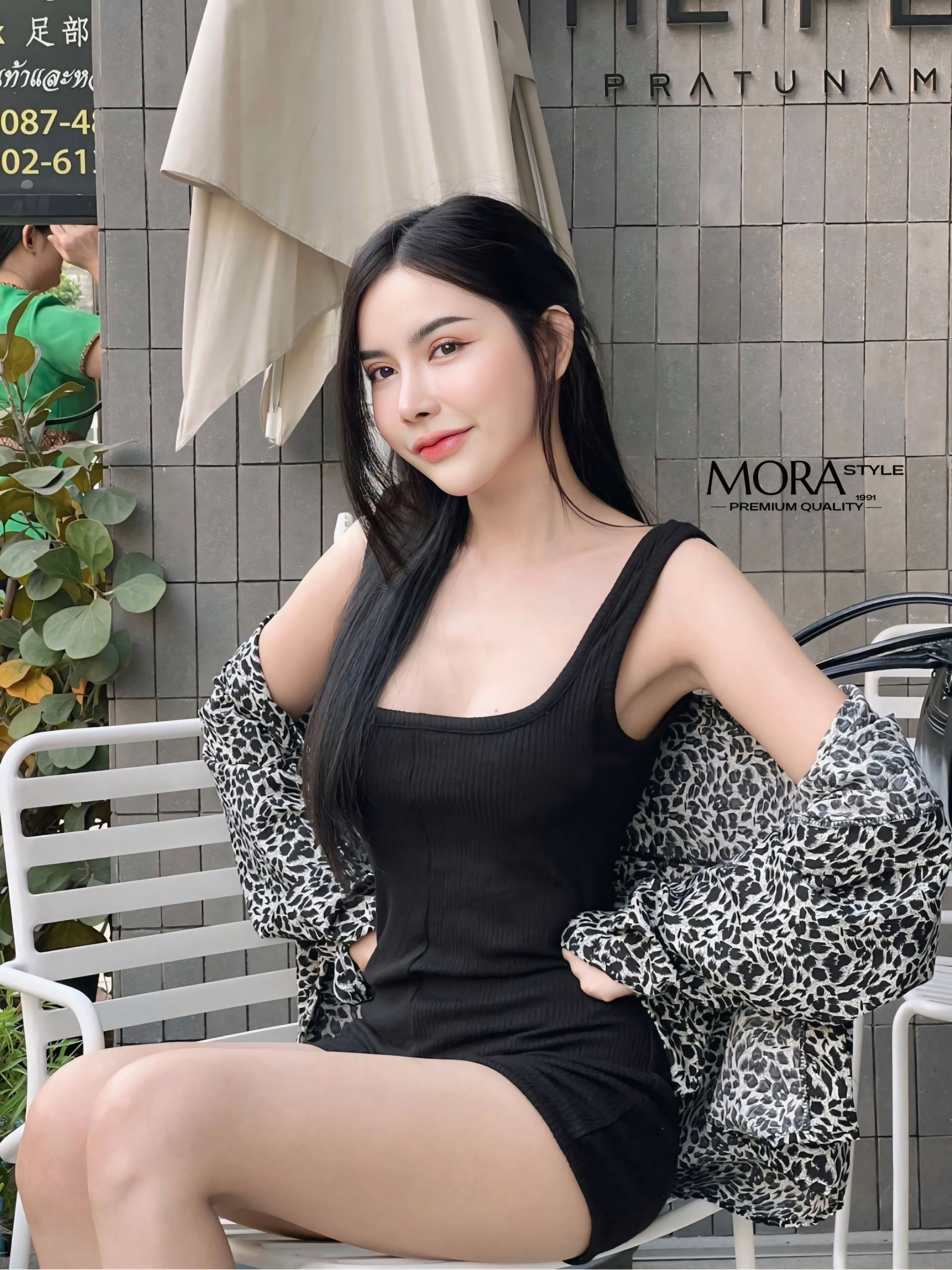 เซ็ต 2 ชิ้น ชุดจั้มกางเกงสั้น ผ้ายืดหยุ่นใส่สบาย มาพร้อมกับเสื้อคลุมลายเสือเก๋ๆเทรนกำลังมา ใส่แมทคือสวยจึ้ง รีบเก็บด่วนเลยค่าา