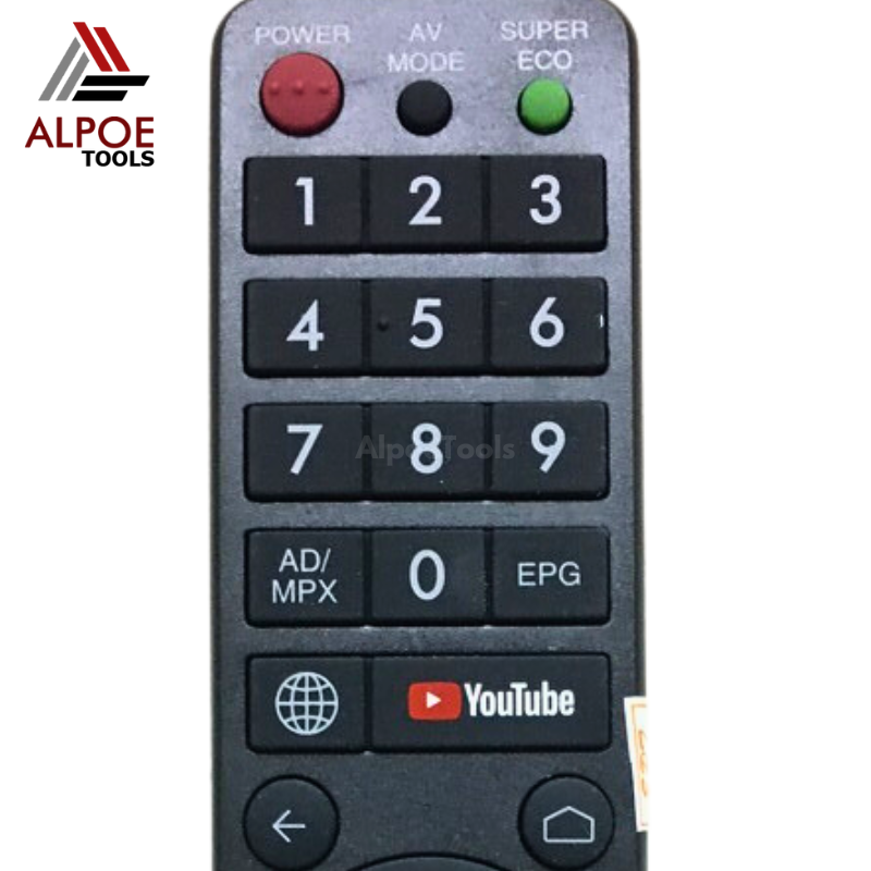 รีโมททีวี Sharp ไม่มีคำสั่งเสียง รหัส GB289WJSA สำหรับ Smart TV