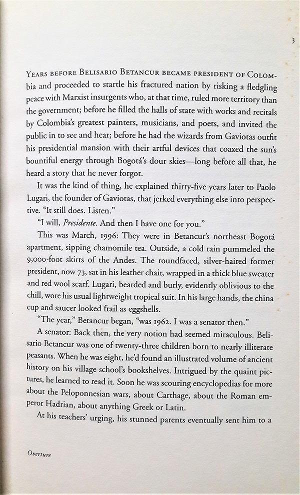 Gaviotas : A Village to Reinvent the World