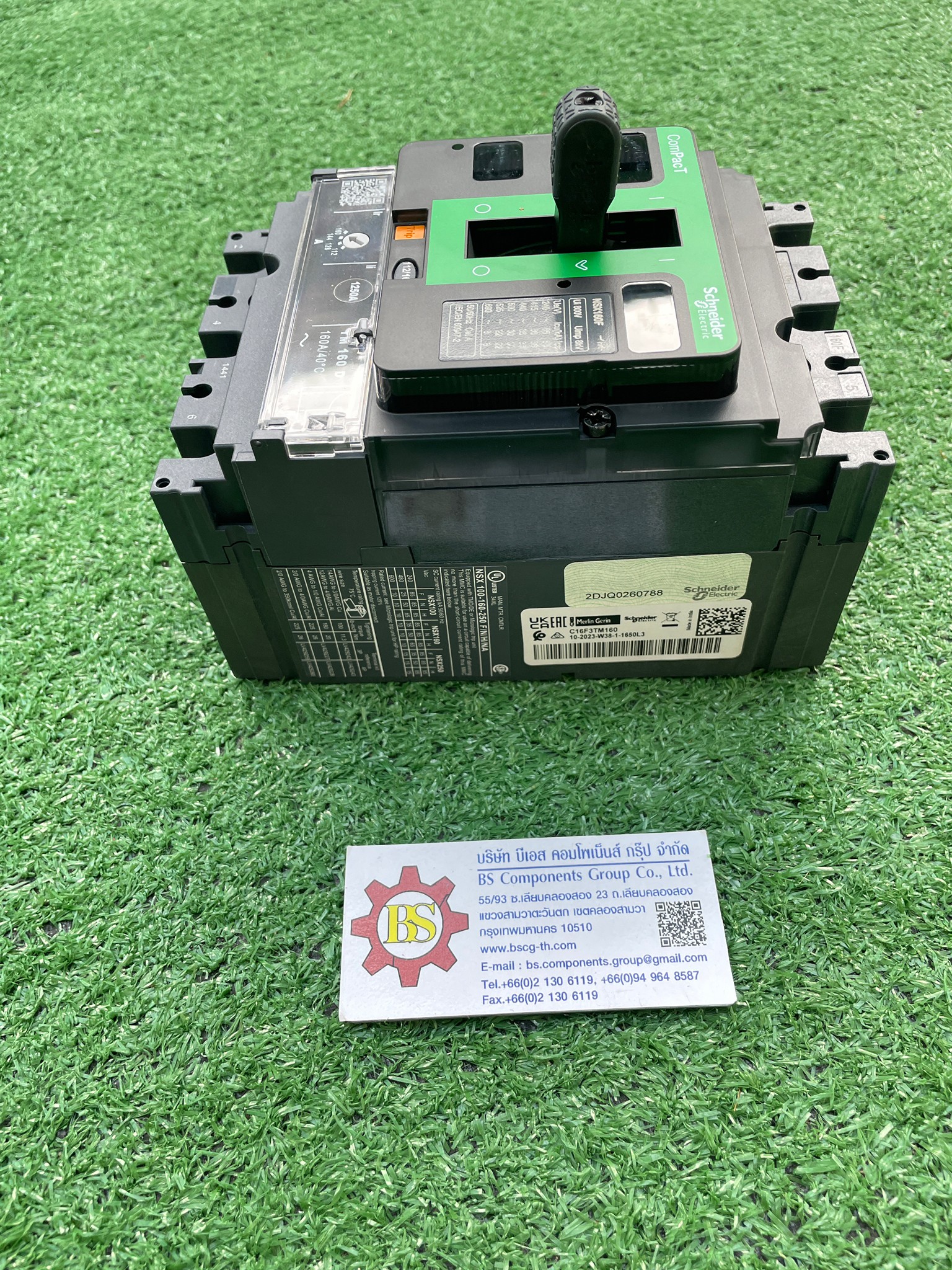 Schneider : MCCB. C16F3TM160(NSX) 3P 112-160A 36kA thermal-magnetic (TM-D)