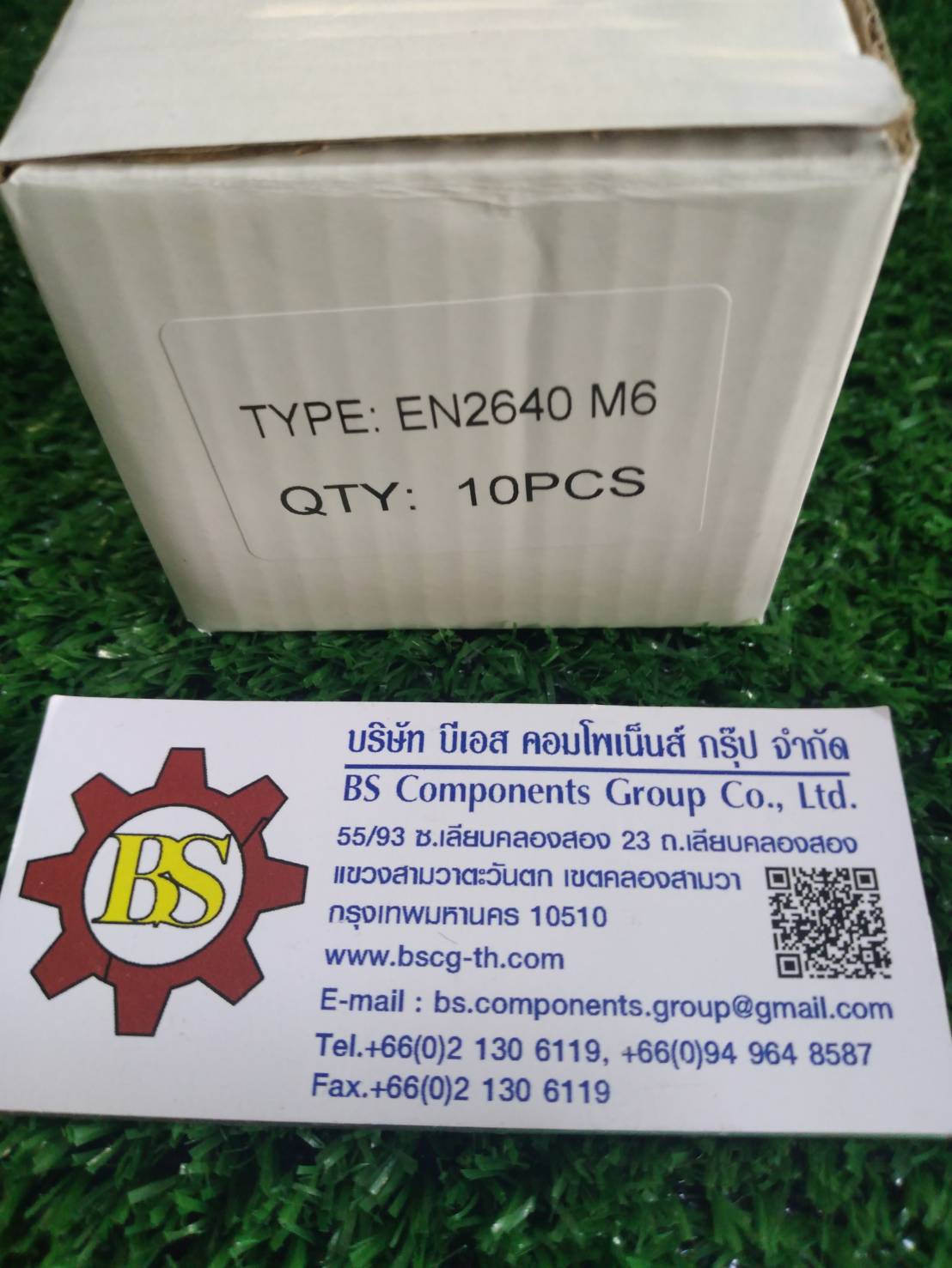 SHINOHAWA : ลูกถ้วยหกเหลี่ยม EN40 (รวมสกรู)