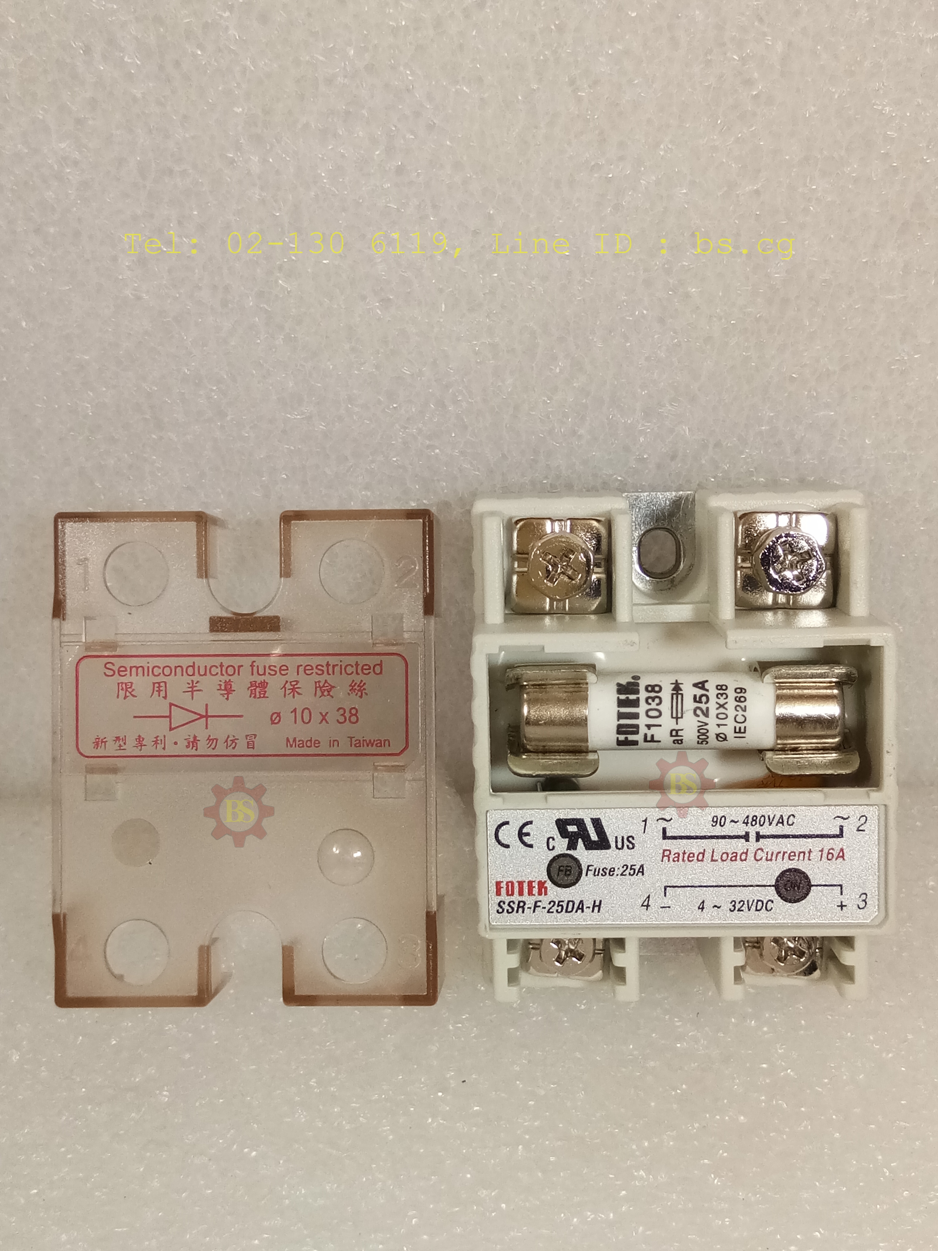 FOTEK: SSR-F-25DAH Solid State Fuse