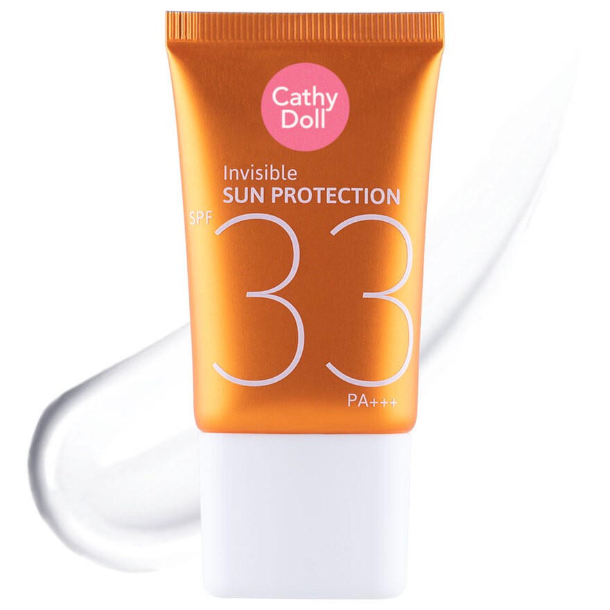 กันแดดเนื้อครีม กันแดดหน้า Cathy Doll Invisible Sun Protection SPF33 PA+++ 20ml