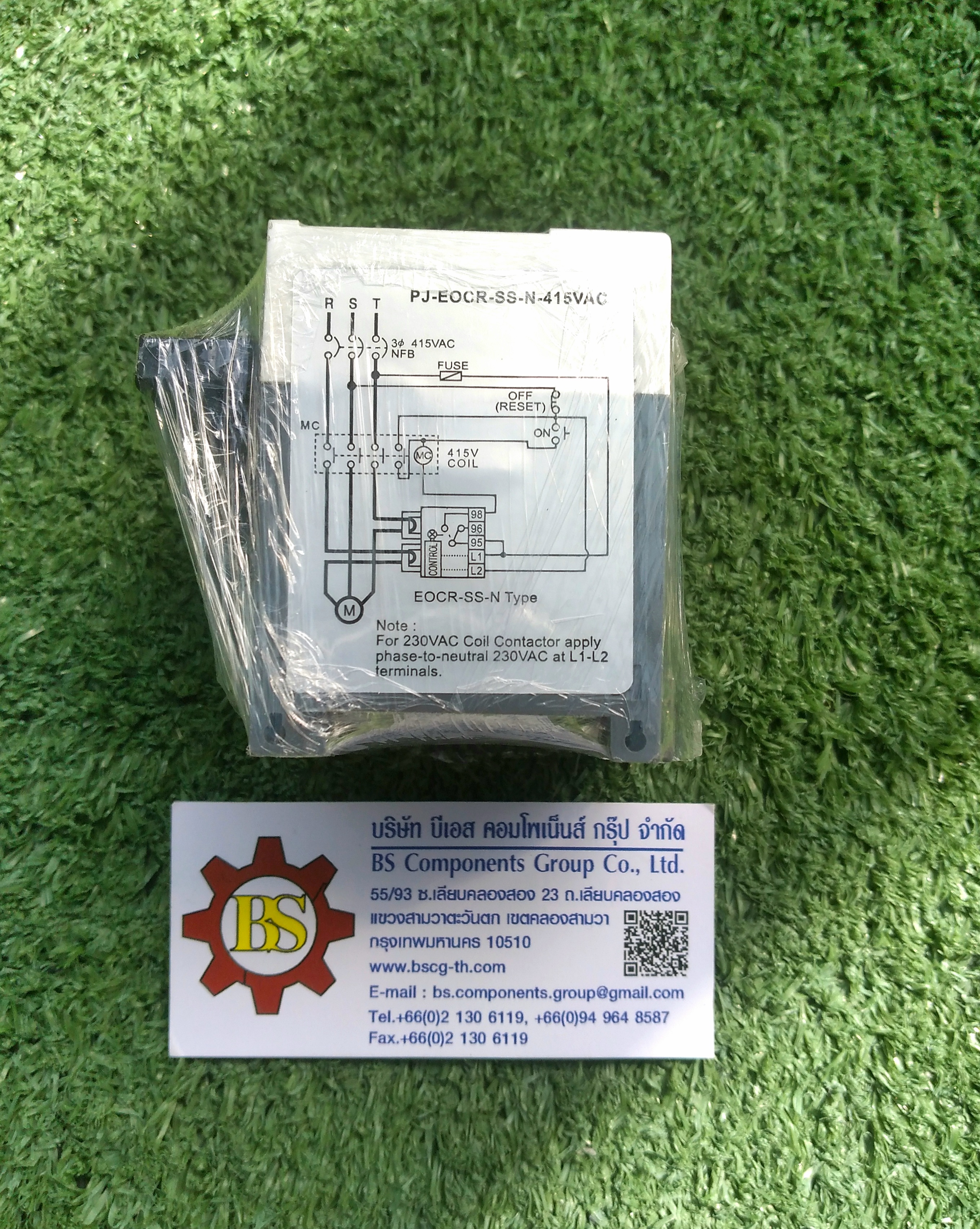 SHINOHAWA : รีเลย์ ต่อผ่าน CT EOCR-SS 0.5-6A (TC110)