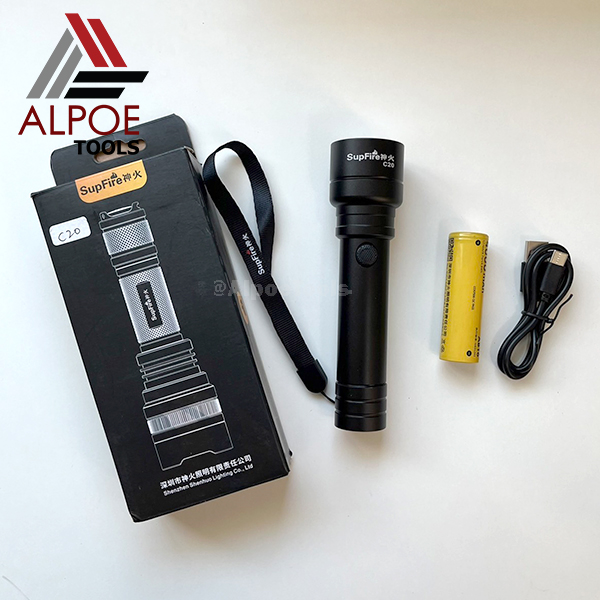 ไฟฉายแรงสูง Superfire / Supfire รุ่น C20