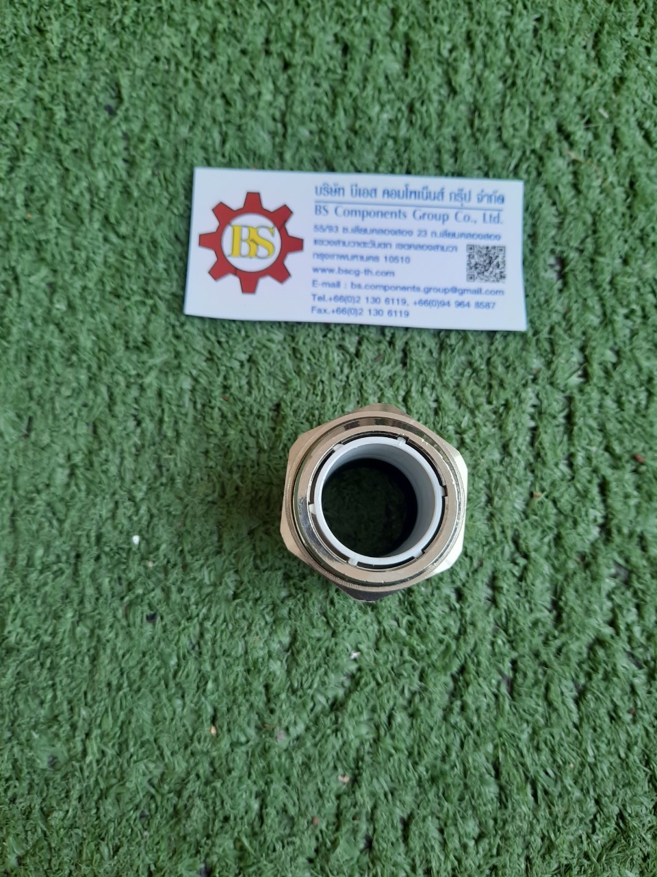 SHINOHAWA : Brass Cable grand ทองเหลือง ชุบนิเกิ้ล G1" IP44