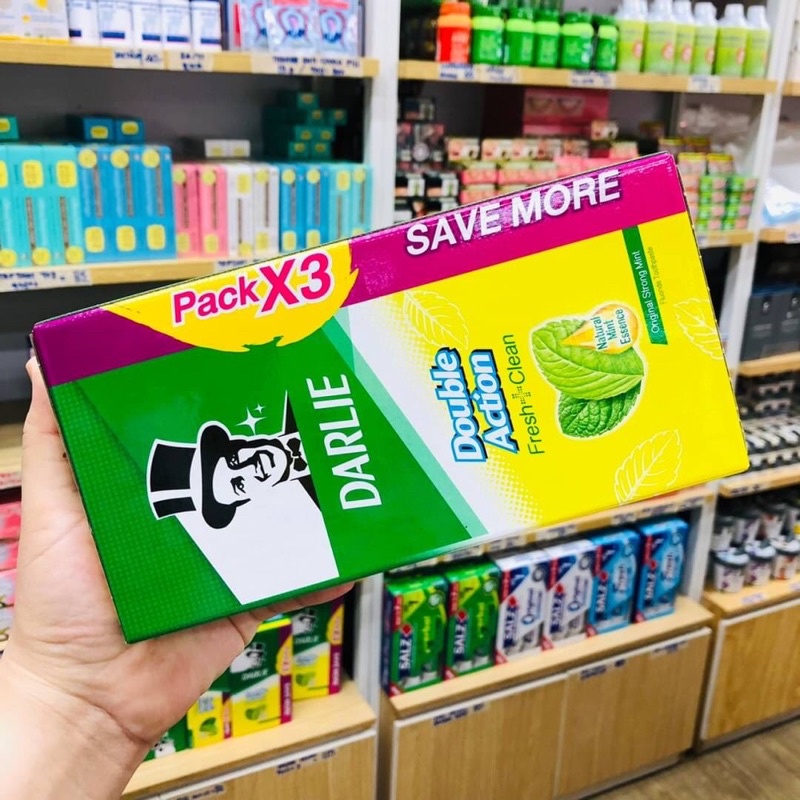 Darlie Twin Action Toothpaste 150g. ยาสีฟันดาร์ลี่ ดับเบิ้ล แอ็คชั่น