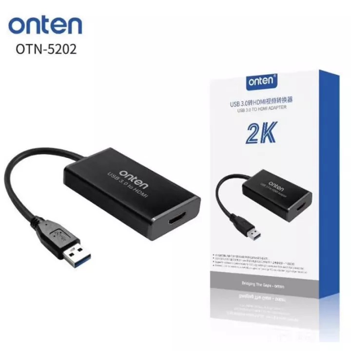 OTN-5202 ONTEN USB 3.0 to HDMI CONVERTOR US-GO-HM-00002