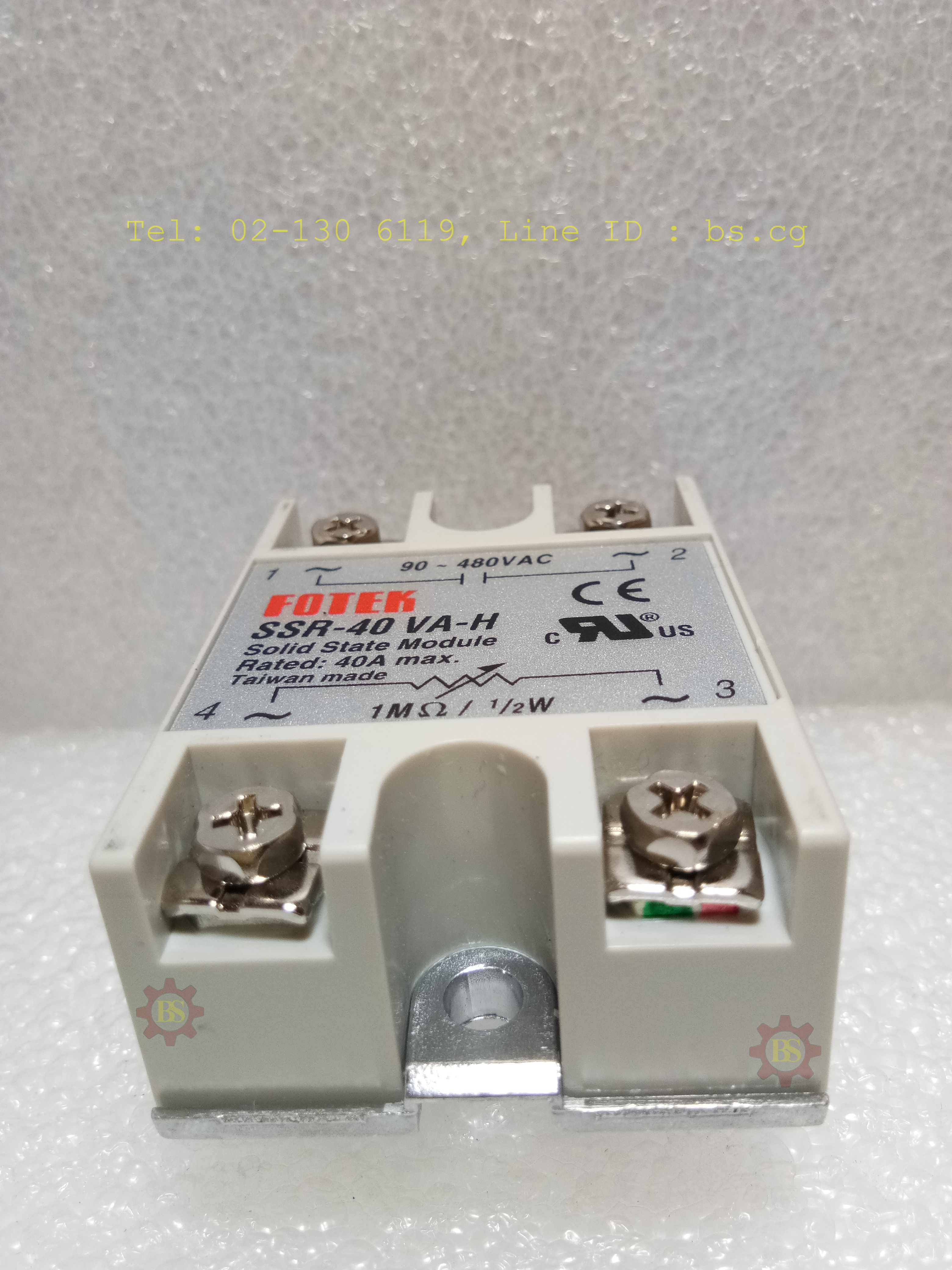 FOTEK : Solid State Module Rated: 40A max. SSR-40 VA-H