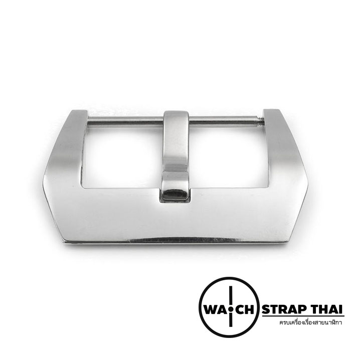 หัวบัคเคิลนาฬิกาทรง Panerai หัว Buckle Pam Stainless Silver ขนาด 20 , 22 ,24 mm