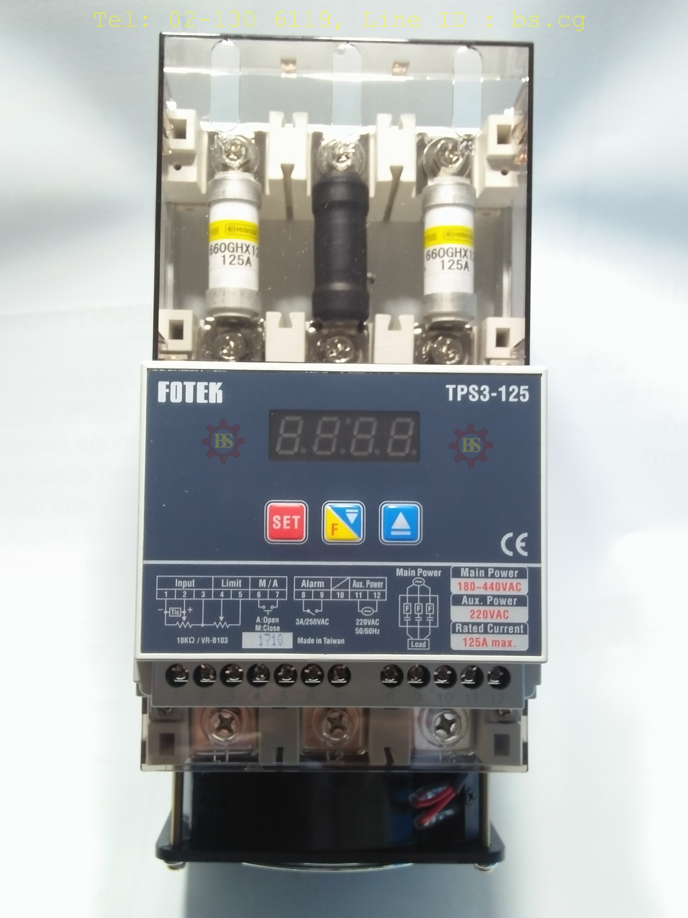 FOTEK : Digital Power Regulator TPS3-125