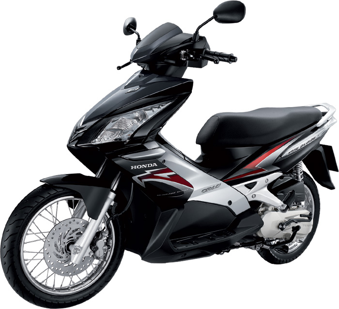 Sticker HONDA AIRBLADE ปี 2009 รุ่น5 ติดรถสี ดำ ทอง (เคลือบเงาแท้) สติ๊กเกอร์ ติดรถมอเตอร์ไซค์ ฮอนด้า แอร์เบลด