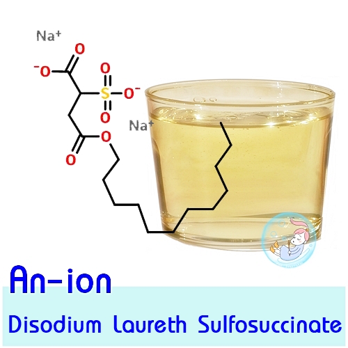 Disodium Laureth Sulfosuccinate / ไดโซเดียม ลอรีท ซัลโฟซักซิเนท " Sulfate Free " Surfactants