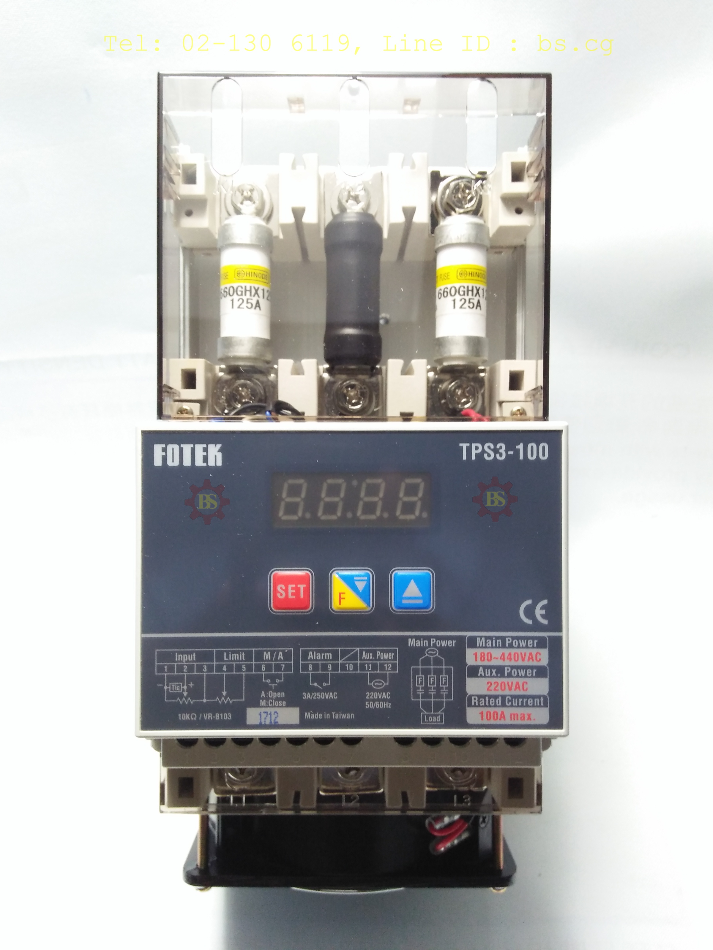 FOTEK : Digital Power Regulator TPS3-100
