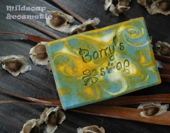BERRY SOAP STAMP 3.4 x 4 CM.