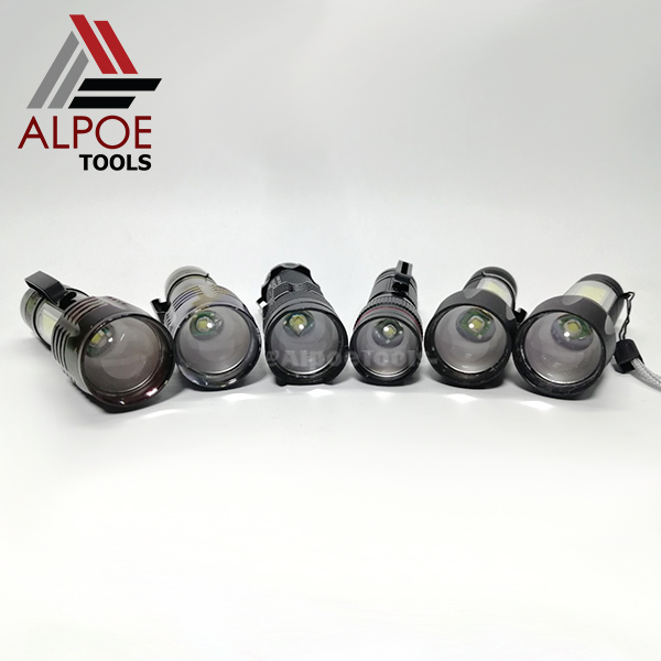 ไฟฉายชาร์จ สาย USB ขนาดเล็ก มีไฟข้าง